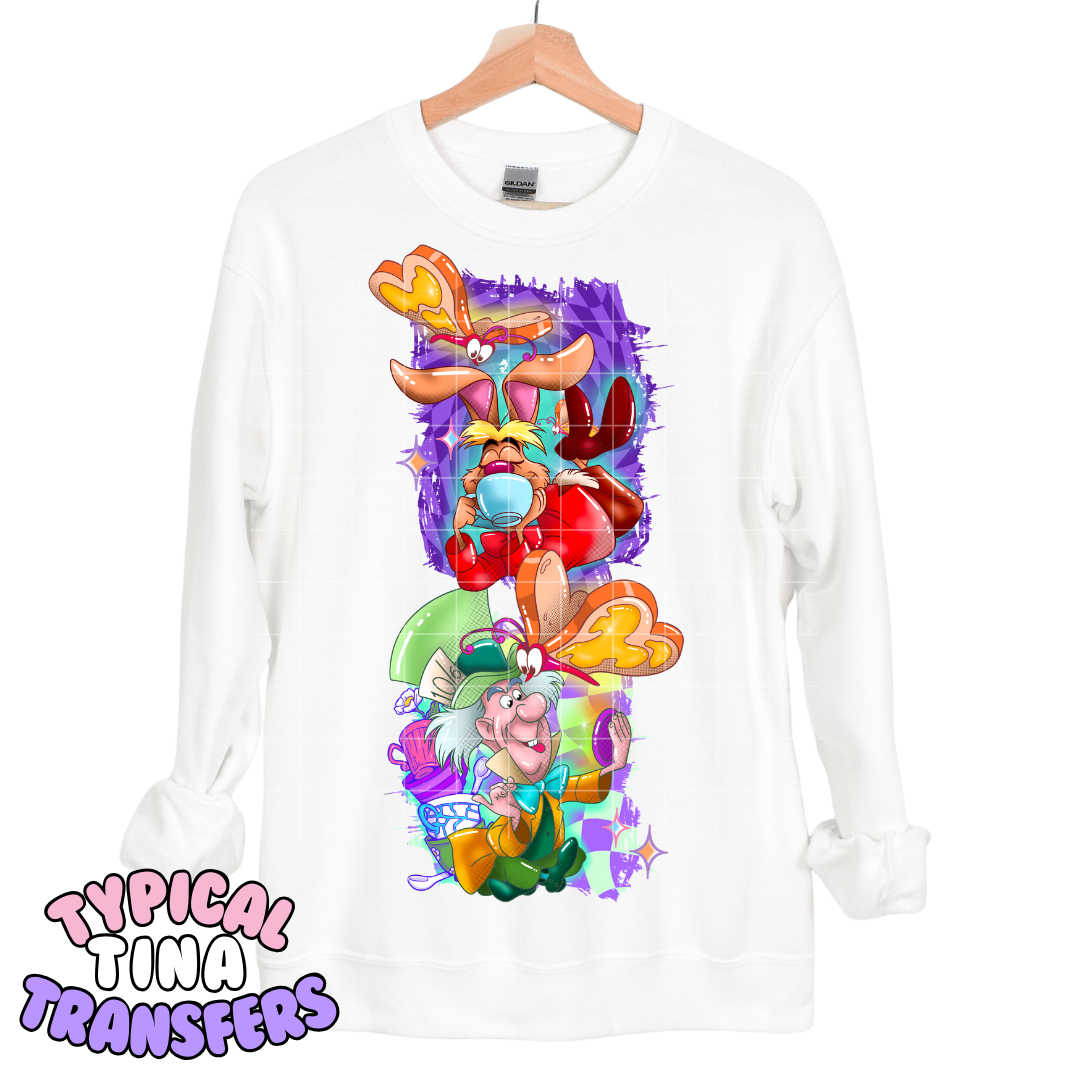 Alice and characters (bright) | DTF Transfers | POD