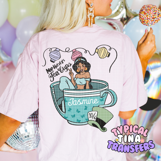 Jas Tea Cup | DTF Screen Print | POD
