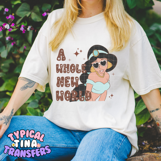 New World | DTF Screen Print | POD