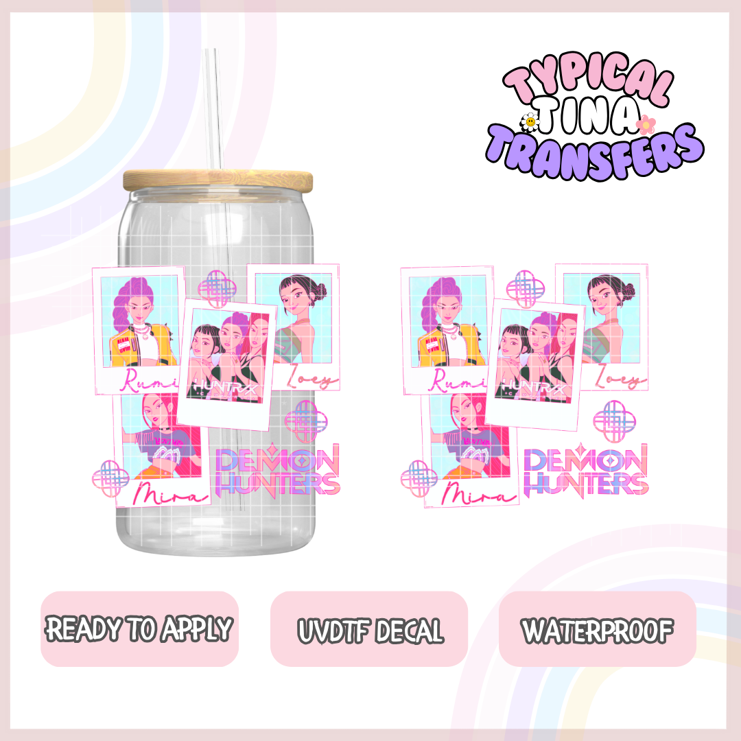 UVDTF Decal | 3"-4" decals | POD