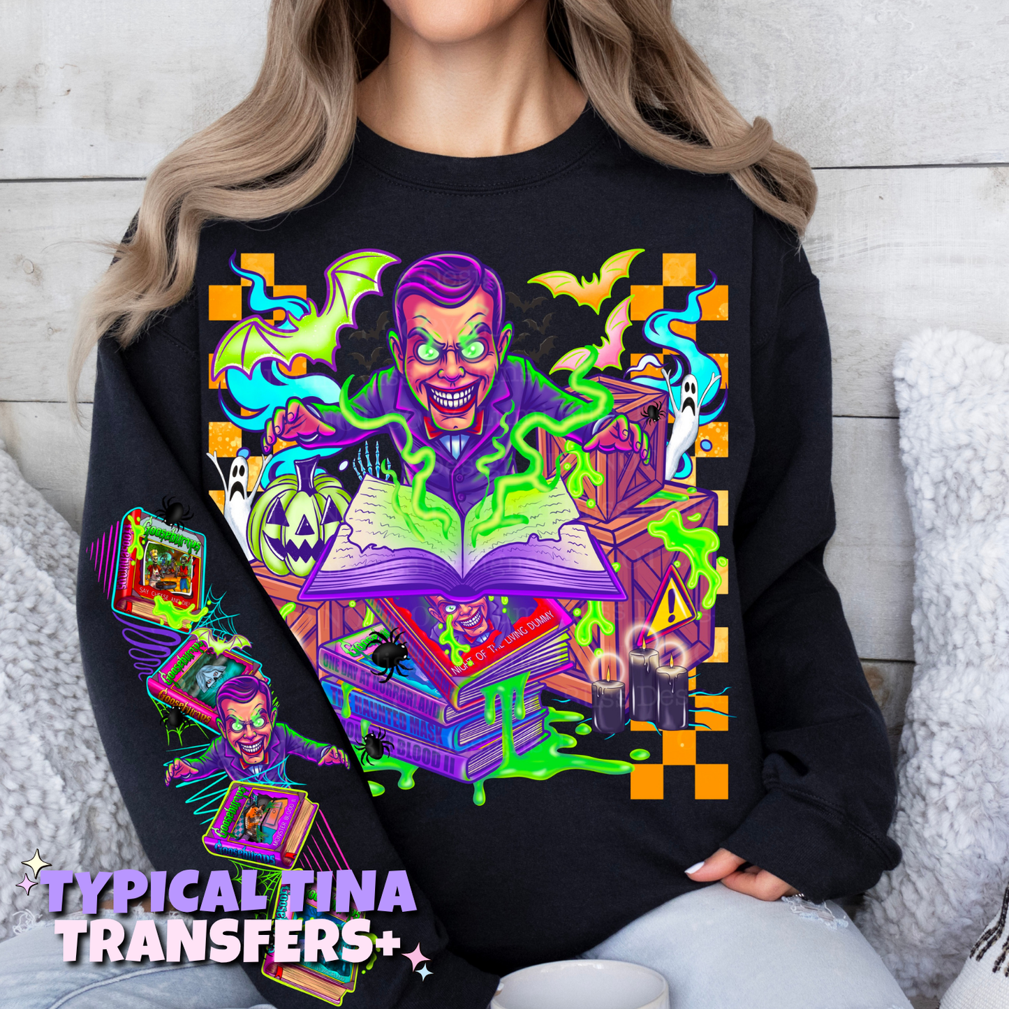 Goose books (neon) | DTF Transfers | POD