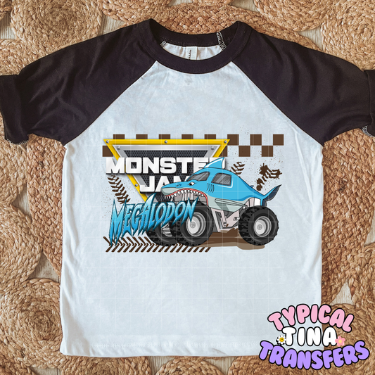 Monster Trucks #3 | DTF Screen Print | POD