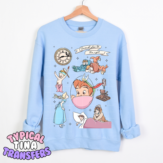 Peter P Doodle Mural | DTF Transfer | POD