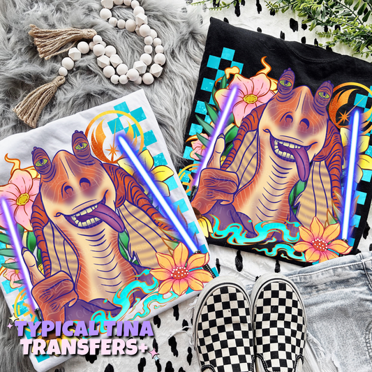 SW - Jar J B | DTF Transfers | POD
