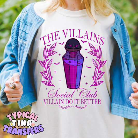 The Villains | DTF Screen Print | POD