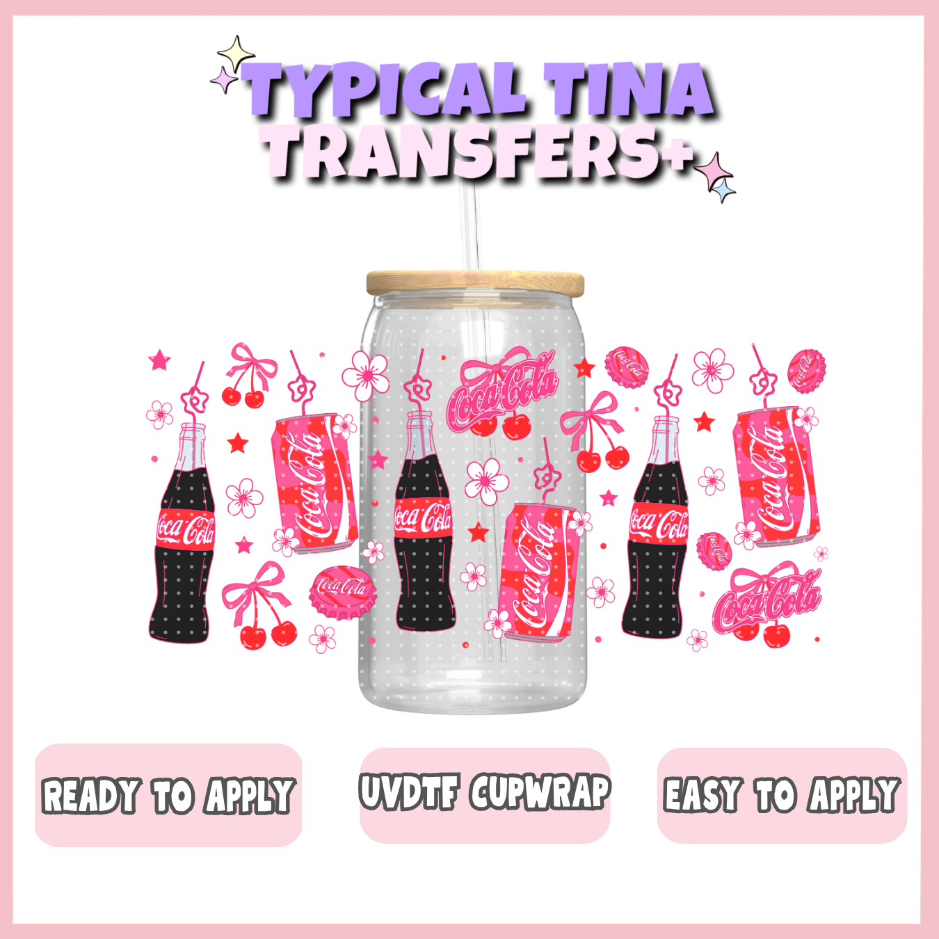 UVDTF #7005 | 16oz UVDTF Wrap | POD