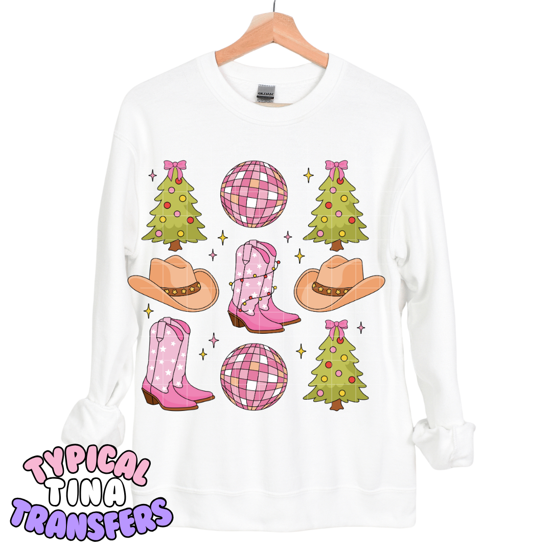 Cowboy Christmas | DTF Transfers | POD