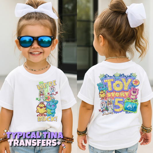 Toy 5 - Hi | DTF Transfers | POD