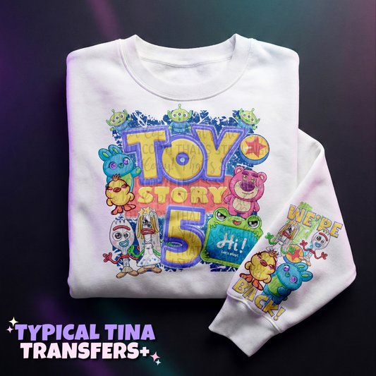 Toy 5 - Hi | DTF Transfers | POD