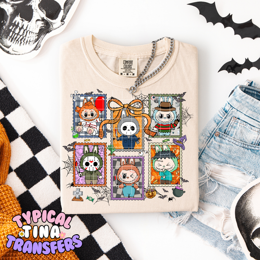 Labo Horror Stamps | DTF Transfer | POD