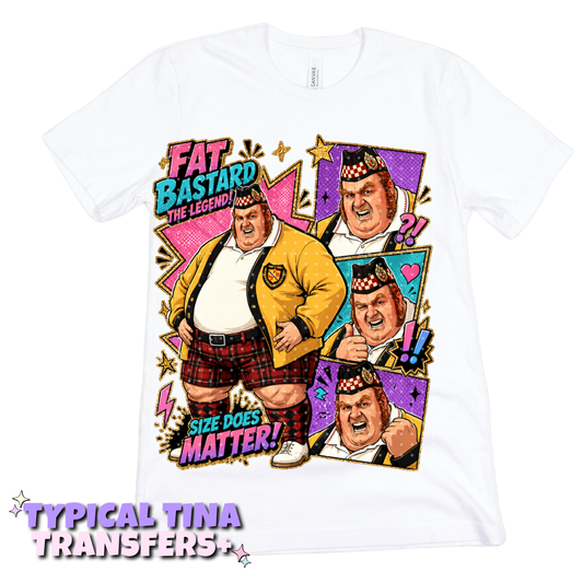 AP - Fat Bastard | DTF Transfers | POD