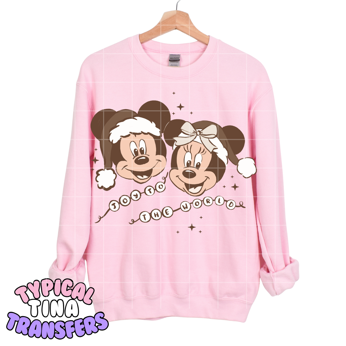 Sensational 6 - Christmas (brown tones) | DTF Transfer | POD