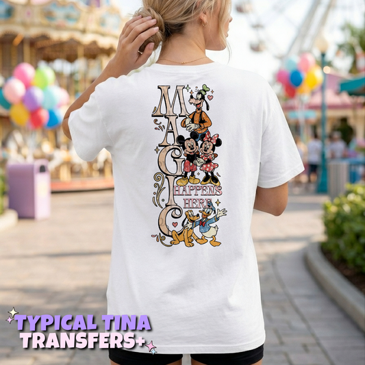 Where the magic feels like home | DTF Transfers | POD
