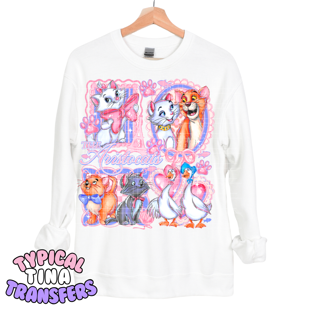 Marie in Pink Frames | DTF Transfers | POD