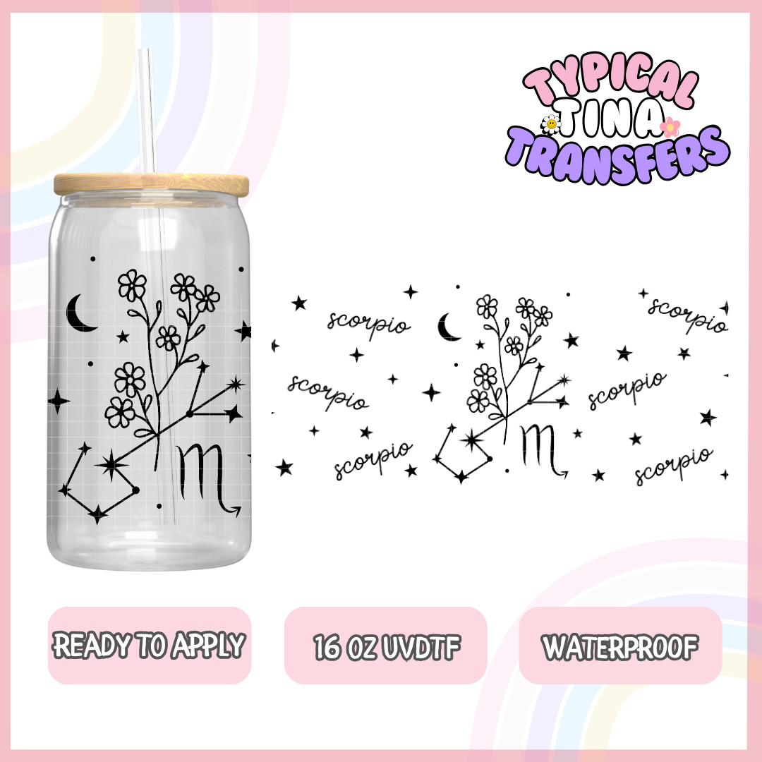 UVDTF #7368 - 7379 | 16oz UVDTF Wrap | POD