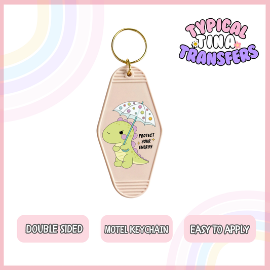 MK73 | UV Motel Keychain | POD - set of 5