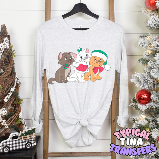 Marie Cars Christmas | DTF Transfer | POD