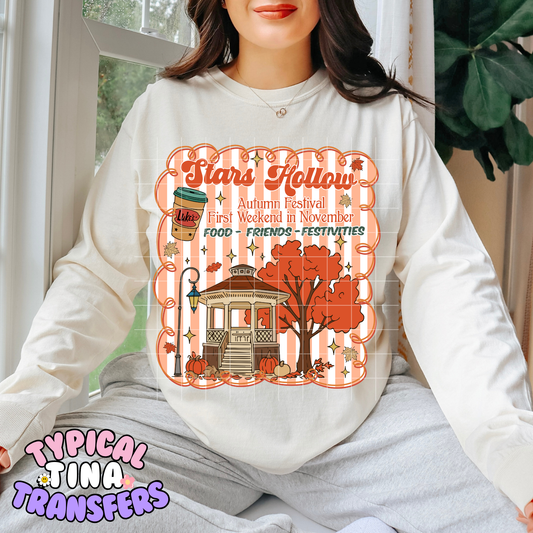 Stars Hall Stamp | DTF Transfer | POD