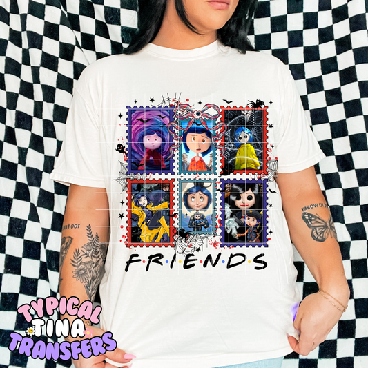 Cora Stamps | DTF Transfer | POD