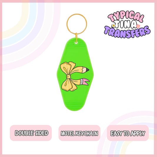 MK75 | UV Motel Keychain | POD - set of 5