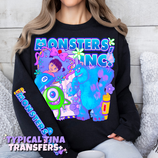 Monsters Vibrant | DTF Transfers | POD