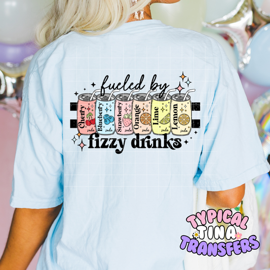 Fizzy Drinks | DTF Screen Print | POD