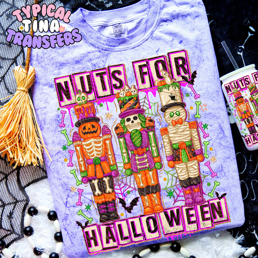 Nuts for Halloween | DTF Transfer | POD