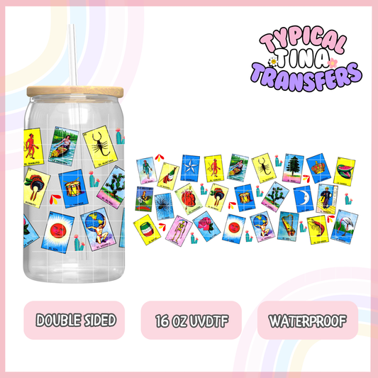 UVDTF #2390 | 16oz UVDTF Wrap | Double Sided