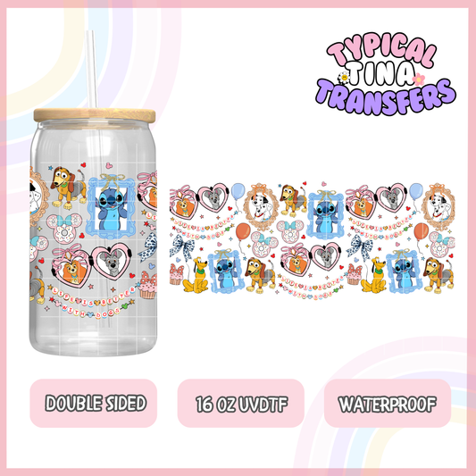 UVDTF #6453 | 16oz UVDTF Wrap | Double Sided