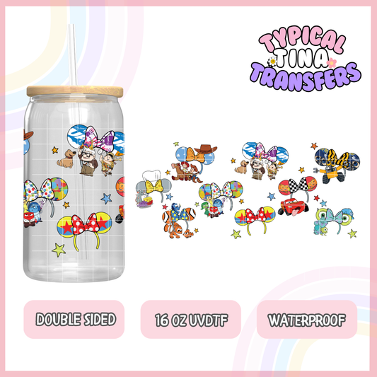 UVDTF #6451 | 16oz UVDTF Wrap | Double Sided