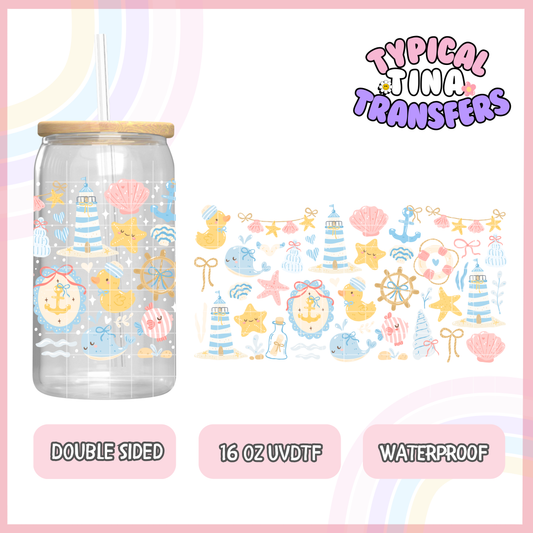 UVDTF #7137 | 16oz UVDTF Wrap | Double Sided