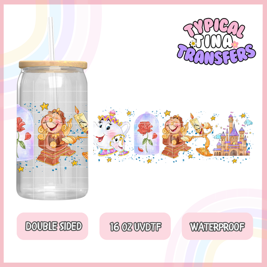 UVDTF #6221 | 16oz UVDTF Wrap | Double Sided