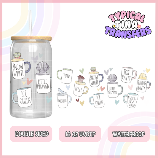 UVDTF #6125 | 16oz UVDTF Wrap | Double Sided