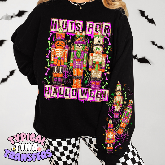 Nuts for Halloween | DTF Transfer | POD