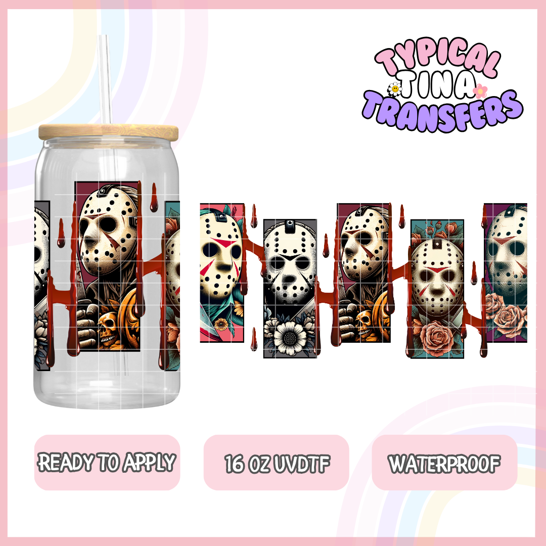 UVDTF #7699 -7713 | 16oz UVDTF Wrap | POD