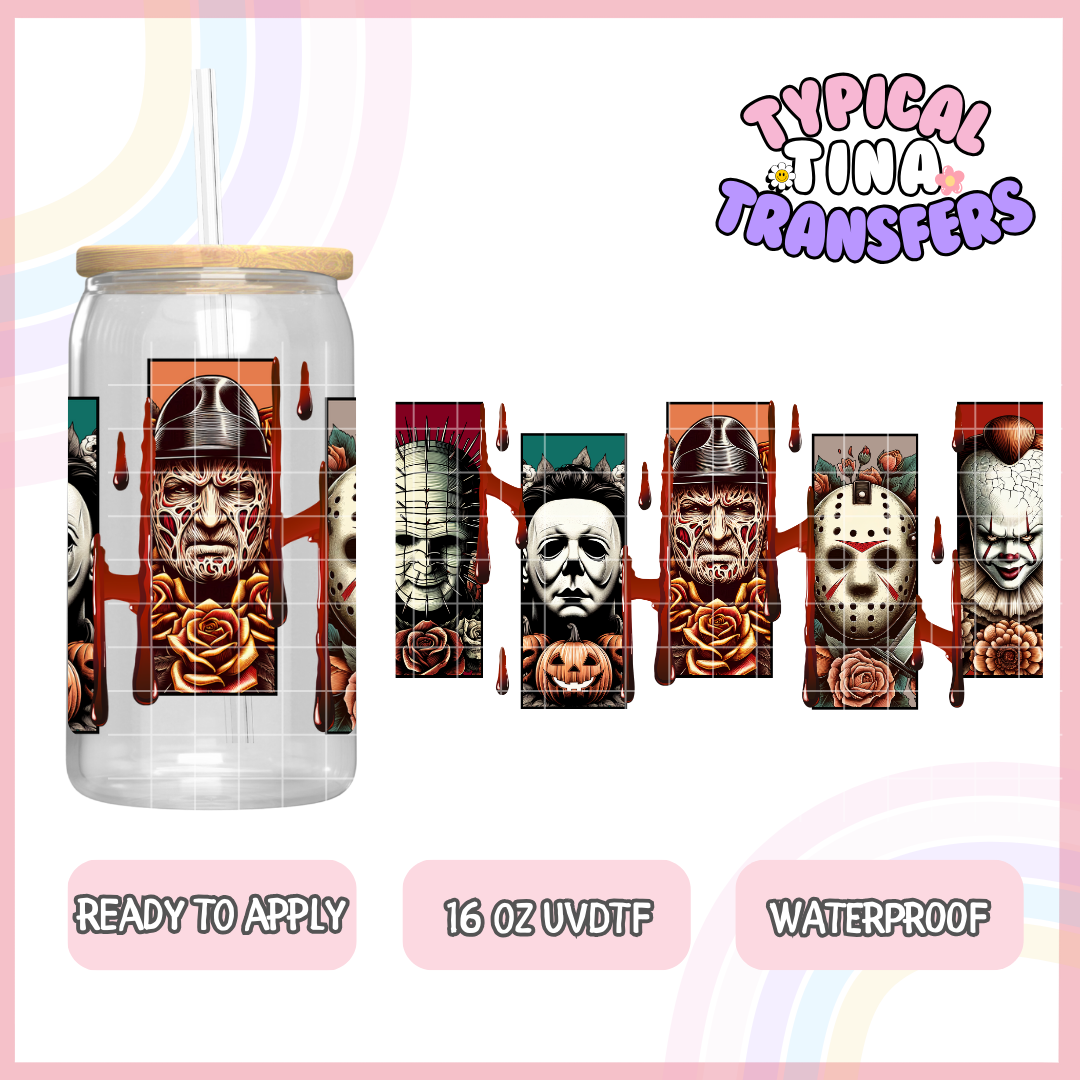 UVDTF #7699 -7713 | 16oz UVDTF Wrap | POD