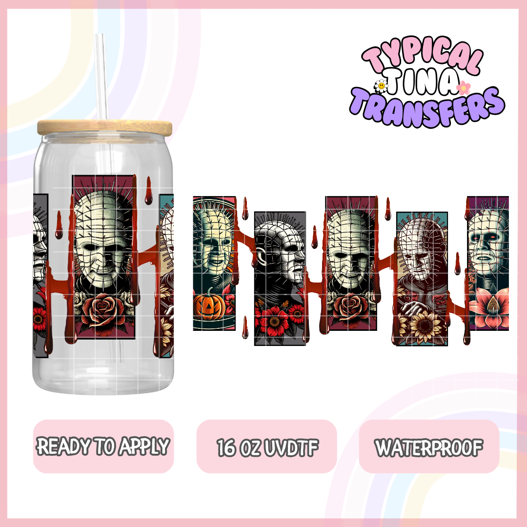 UVDTF #7699 -7713 | 16oz UVDTF Wrap | POD
