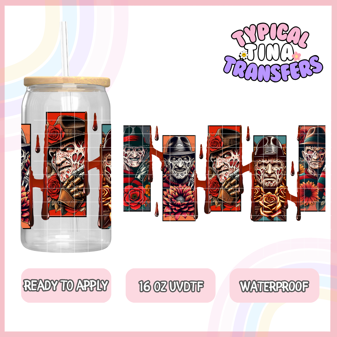 UVDTF #7699 -7713 | 16oz UVDTF Wrap | POD