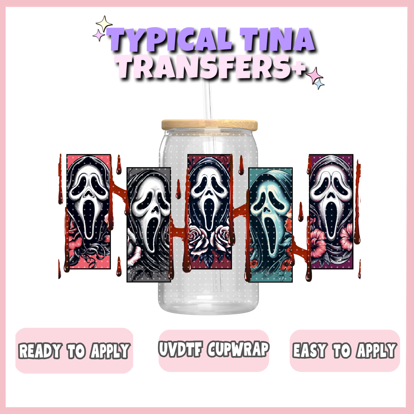 UVDTF #7709 | 16oz UVDTF Wrap | POD