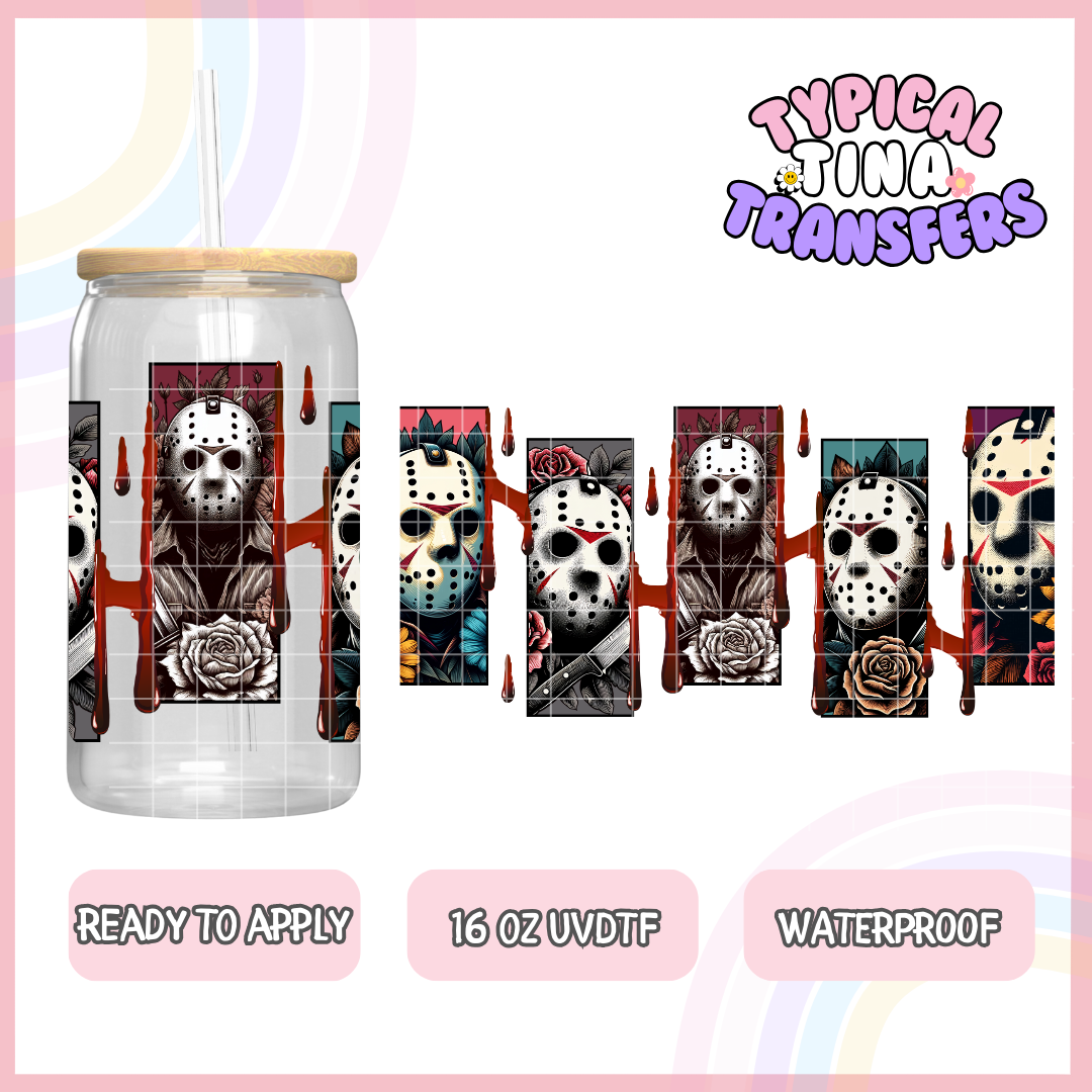 UVDTF #7699 -7713 | 16oz UVDTF Wrap | POD