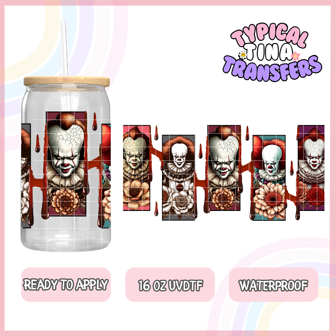 UVDTF #7699 -7713 | 16oz UVDTF Wrap | POD