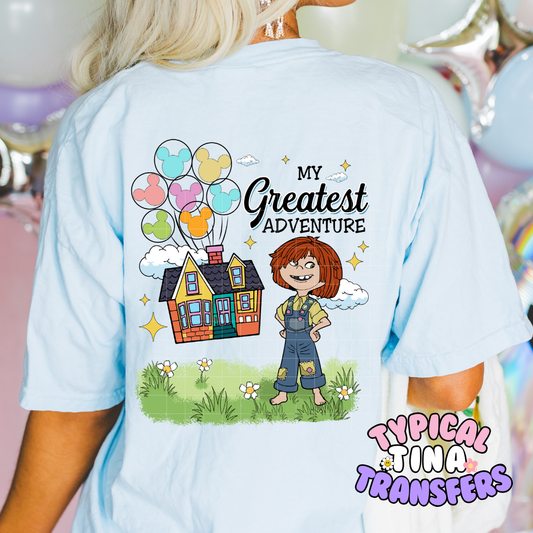 Always my Greatest Adventure | DTF Screen Print |