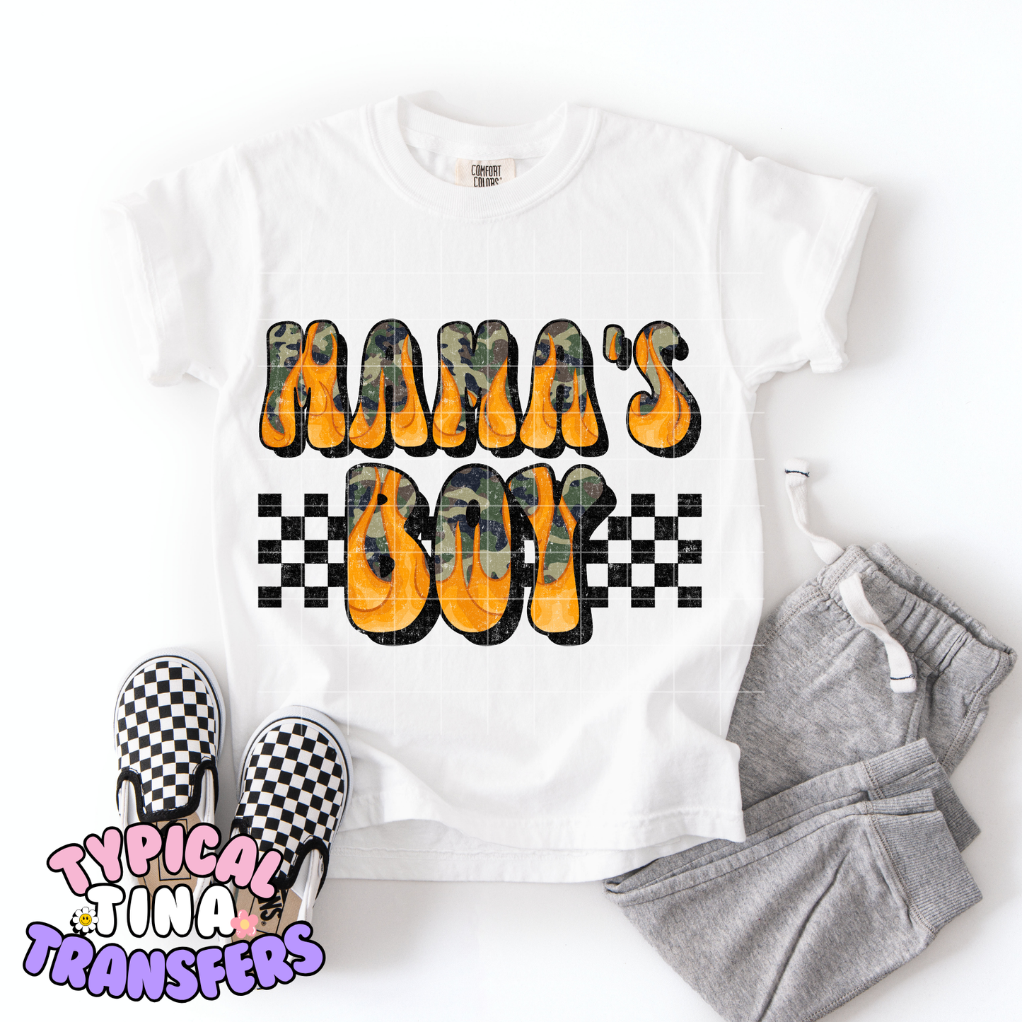 Mama's boy Army Pattern | DTF Transfer | POD
