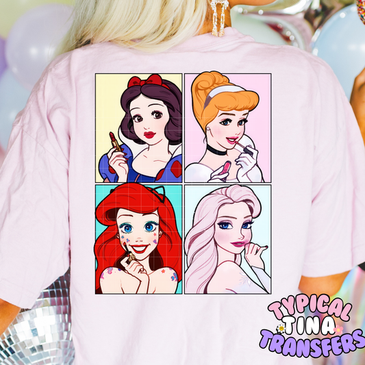 LipStick Princesses | DTF Screen Print | POD