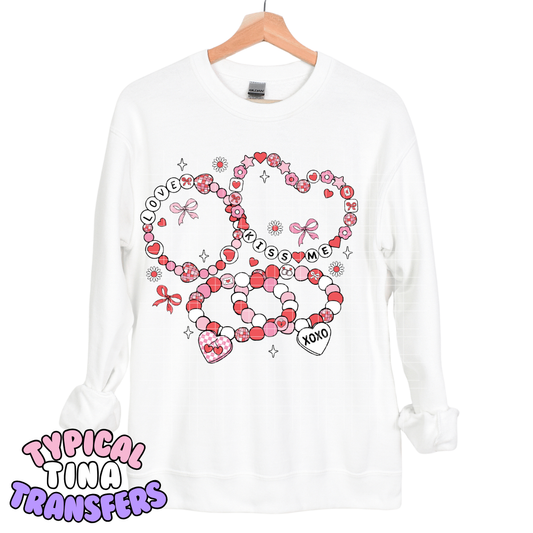 Valentine bracelets | DTF Transfers | POD
