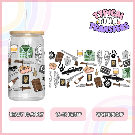 UVDTF #7835 | 16oz UVDTF Wrap | POD