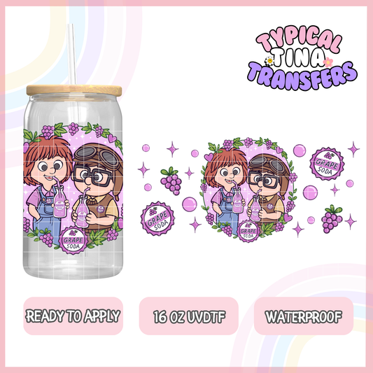 UVDTF #7837 | 16oz UVDTF Wrap | RTS