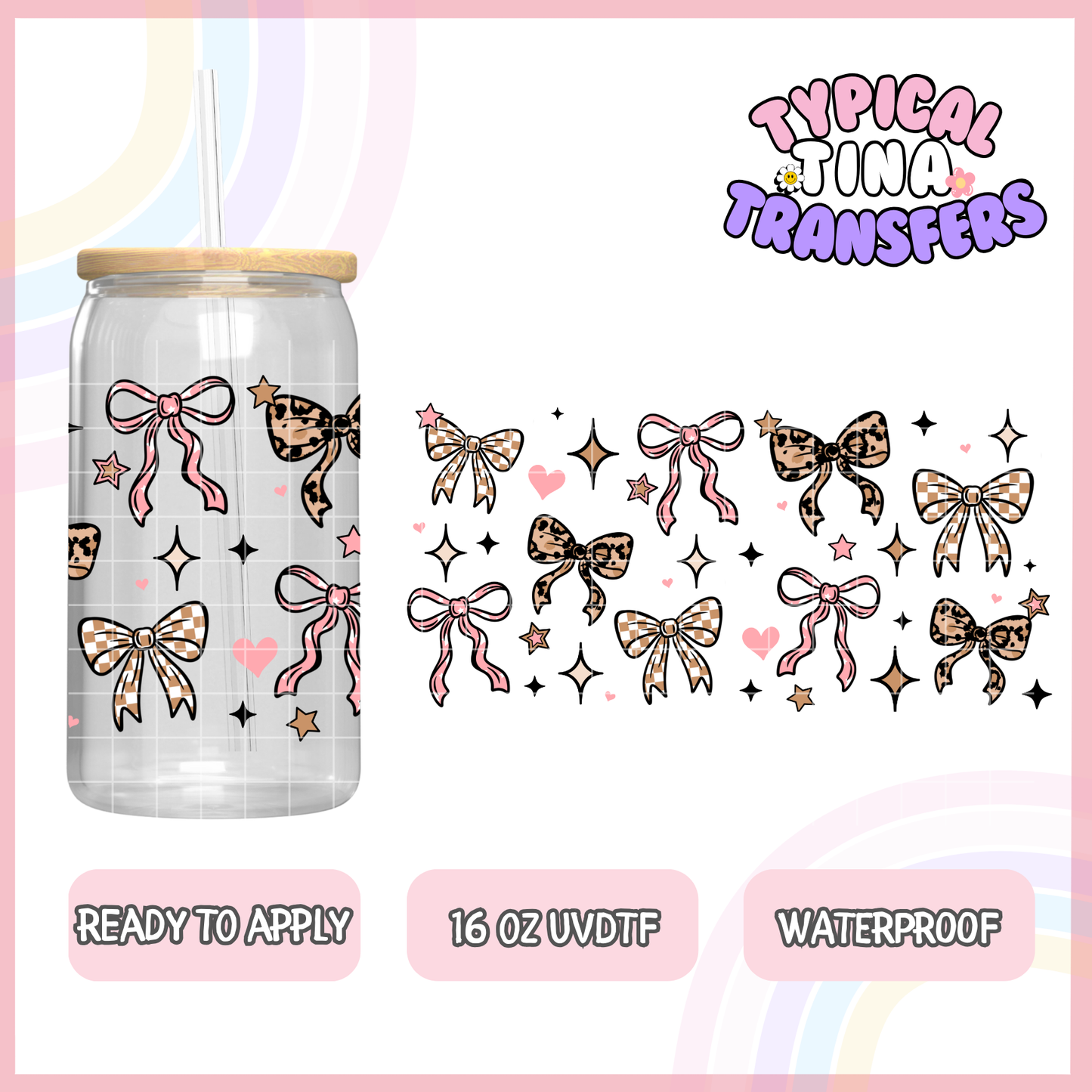 UVDTF #7844 | 16oz UVDTF Wrap | POD