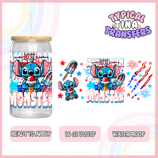 UVDTF #7853 | 16oz UVDTF Wrap | POD