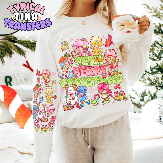 Very Berry Christmas | DTF Transfer | POD